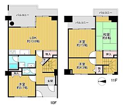 豊中島江団地　グリーンタウン島江　6号棟