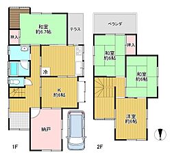 三島郡島本町高浜3丁目　中古戸建