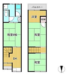 豊中市大黒町３丁目の一戸建て