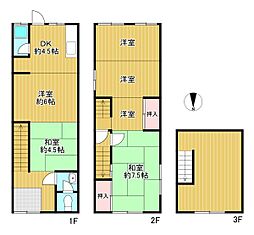 尼崎市潮江2丁目　借地権付きテラスハウス