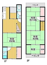 京都市右京区嵯峨天龍寺椎野町　中古戸建