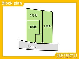 北九州市小倉北区上到津3丁目　3号地　全3区画