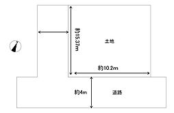 堺市　中区福田　土地