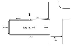 北区  百舌鳥梅町1丁  土地　（建築条件無し）