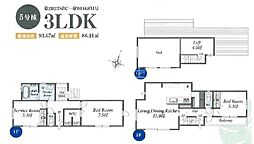 藤沢市善行2丁目　新築5号棟　全5棟