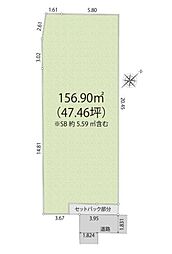 鎌倉市小町3丁目　売地