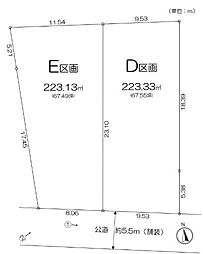 藤沢市鵠沼藤が谷4　売地E区画　全2区画