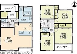 藤沢市羽鳥3丁目 新築2号棟 全3棟