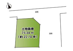 茅ヶ崎市浜之郷　条件無売地　全1区画