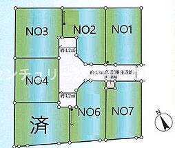 茅ヶ崎市萩園　売地NO3　全7区画