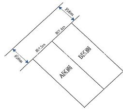 藤沢市鵠沼松が岡1丁目　条件無売地B区画　全2区画