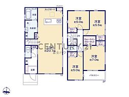 藤沢市湘南台6丁目2期　新築戸建2号棟　全2棟