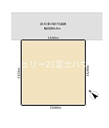 藤沢市遠藤　条件無売地　全1区画