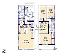 藤沢市石川5丁目　新築戸建3号棟　全3棟
