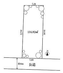 藤沢市石川　条件無売地　全1区画