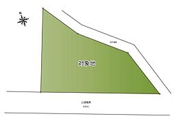茅ヶ崎市今宿　条件無売地　全1区画