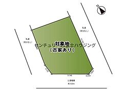 茅ヶ崎市甘沼　条件無売地　全1区画