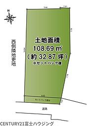 藤沢市片瀬2丁目　条件無売地　全1区画