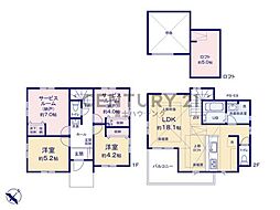 藤沢市片瀬海岸5期　戸建2号棟　全3棟