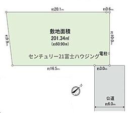 藤沢市鵠沼松が岡2丁目 条件無売地 全1区画