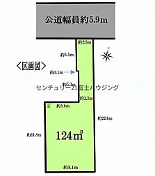 藤沢市湘南台4丁目　条件無売地　全1区画