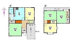 柏原市大字高井田の一戸建て