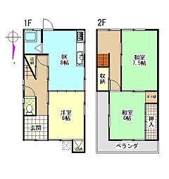 松原市立部1丁目の一戸建て