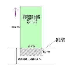 大阪府八尾市福万寺町南1丁目55-22付近（55-23）