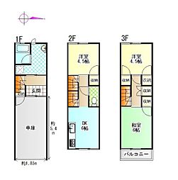 松原市三宅中３丁目の一戸建て