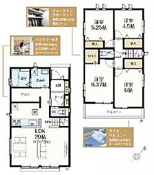 稲毛区長沼町 新築分譲住宅 第2期 1号棟