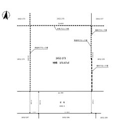 宮野木町土地　建築条件無しの更地渡し