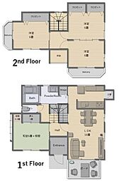 築24年・程度良好4ＬＤＫ テラスのある中古戸建