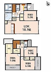 久留米市高良内町6期　2号棟