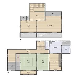 甲府市山宮 中古住宅 富士山眺望可 南道路