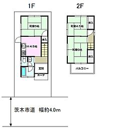 茨木市郡3丁目　売り土地