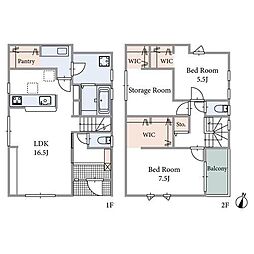 茨木市島2丁目　新築戸建　2号地