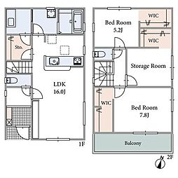 茨木市島2丁目　新築戸建　3号地