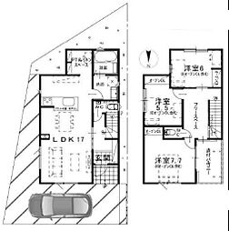 高槻市津之江北町　新築未使用戸建　1号地