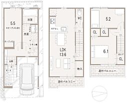高槻市東五百住町2丁目　新築戸建