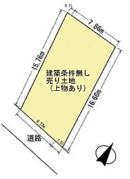 茨木市北春日丘2丁目　売り土地