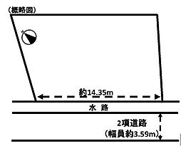茨木市西安威1丁目　売り土地