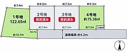茨木市中津町　建築条件付き売り土地　4号地