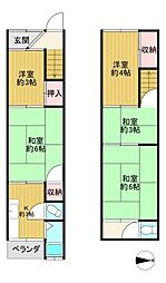 大阪市港区市岡４丁目の一戸建て