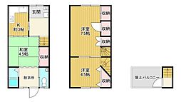 大阪市大正区泉尾１丁目の一戸建て