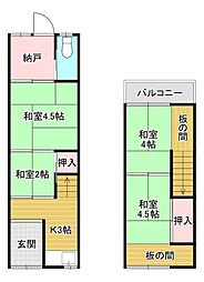 大阪市西成区橘2丁目の一戸建て