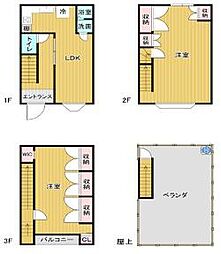 大阪市生野区巽北４丁目の一戸建て