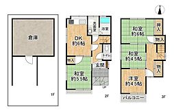 高槻市大塚町３丁目の一戸建て