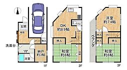 高槻市津之江北町の一戸建て