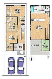 松原市田井城５丁目の一戸建て