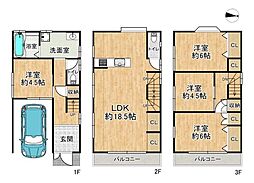 高槻市西町の一戸建て